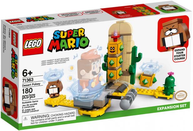 LEGO Super Mario 71363 Désert de Pokey - Ensemble d'extension