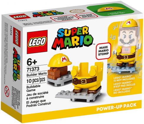 LEGO Super Mario 71373 Costume de Mario ouvrier - Pack d'amélioration
