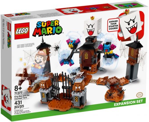 LEGO Super Mario 71377 Le jardin hanté du Roi Boo - Ensemble d'extension