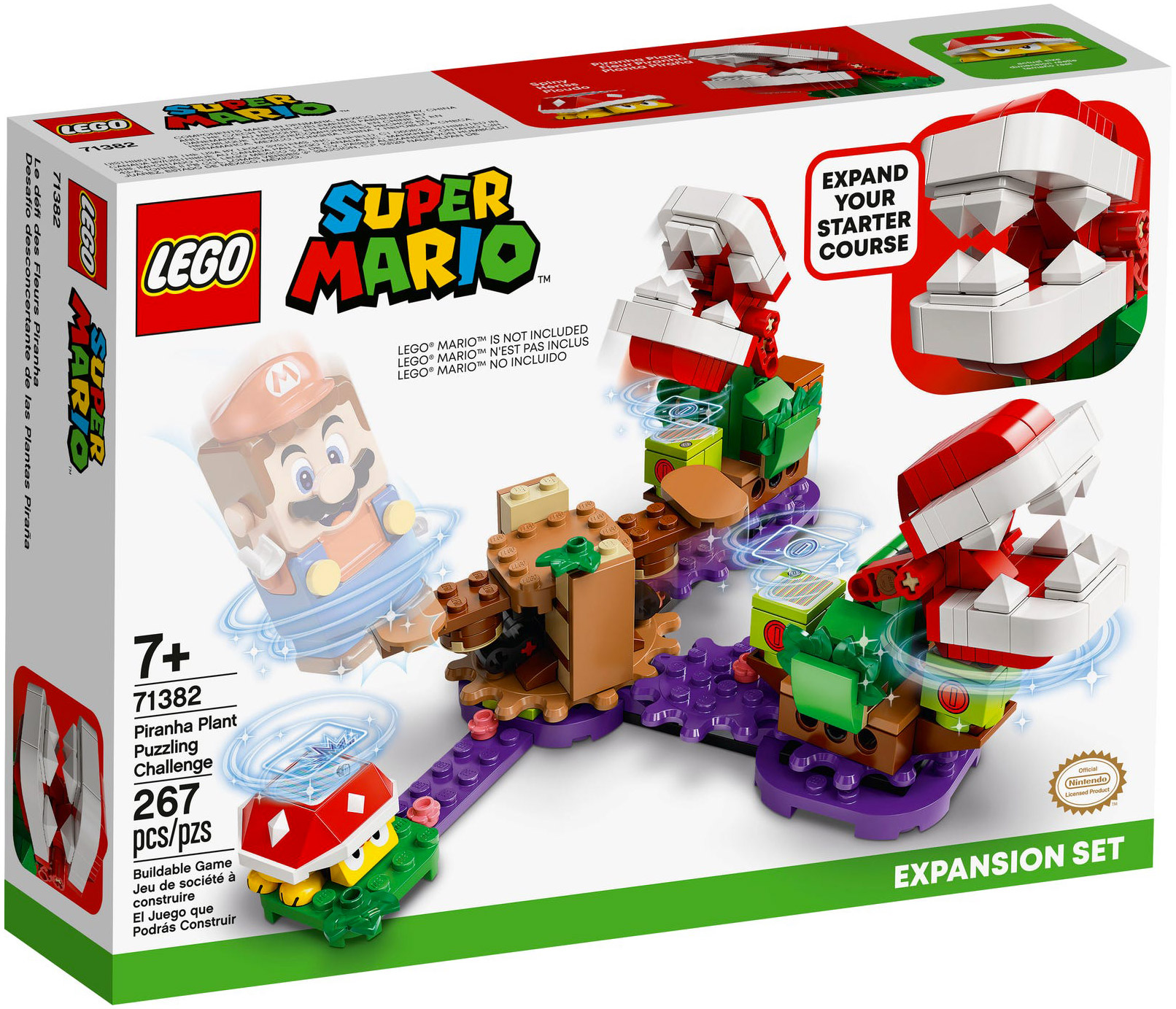lego mario le defi de la plante piranha