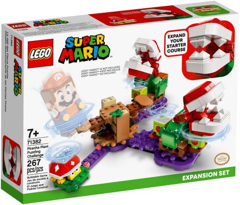 LEGO Super Mario 71382 Le défi de la Plante Piranha - Ensemble d’extension