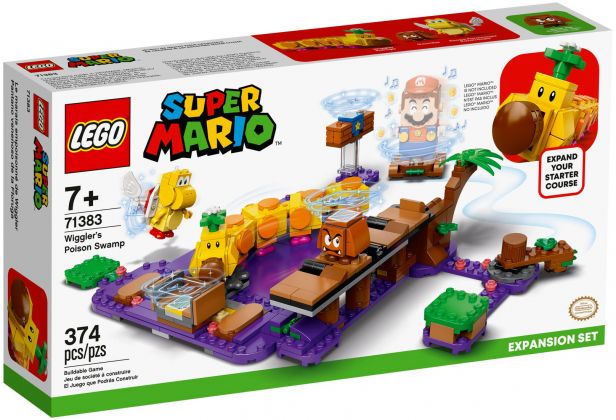 LEGO Super Mario 71383 Le marais empoisonné de Wiggler - Ensemble d'extension