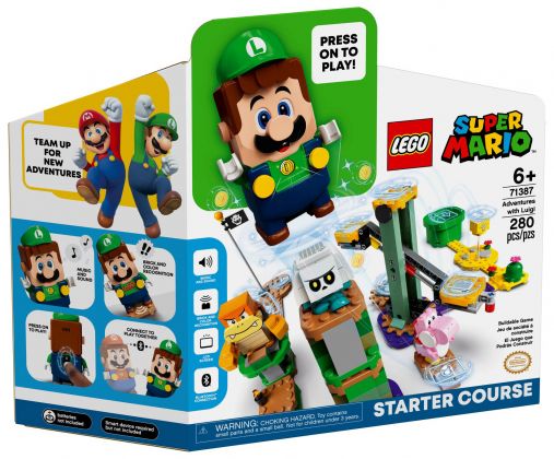 LEGO Super Mario 71387 Pack de Démarrage Les Aventures de Luigi