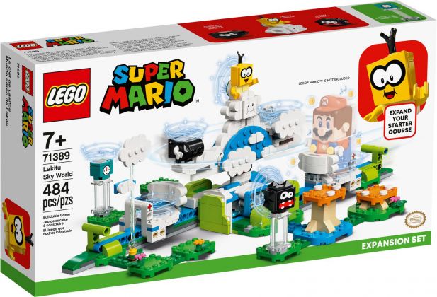 LEGO Super Mario 71389 Ensemble d’extension Le monde du Ciel de Lakitu