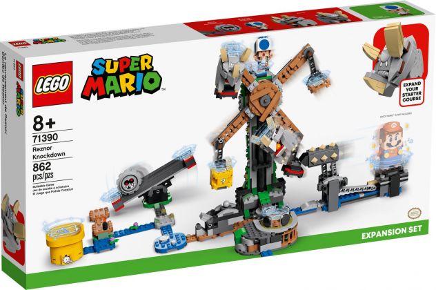 LEGO Super Mario 71390 Ensemble d'extension La destruction des Reznors