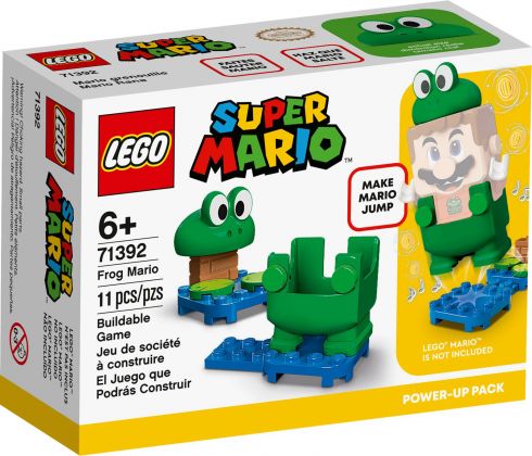 LEGO Super Mario 71392 Pack de Puissance Mario grenouille