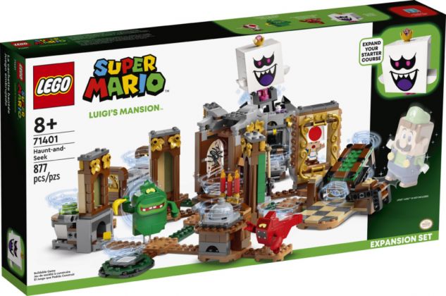 LEGO Super Mario 71401 Ensemble d'extension Le cache-cache hanté de Luigi’s Mansion