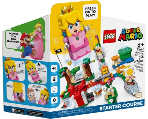 LEGO Super Mario 71403 Pack de Démarrage Les Aventures de Peach