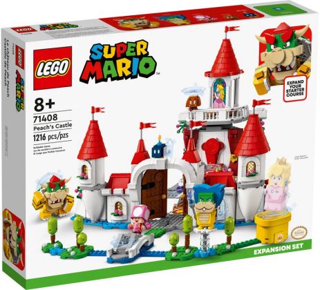 LEGO Super Mario 71408 Ensemble d'extension Le château de Peach