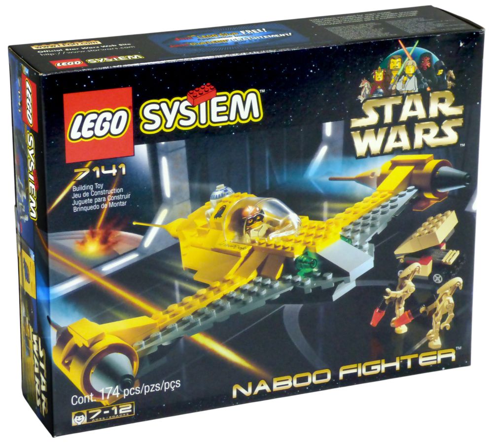 LEGO Star Wars 7141 Pas Cher Naboo Fighter