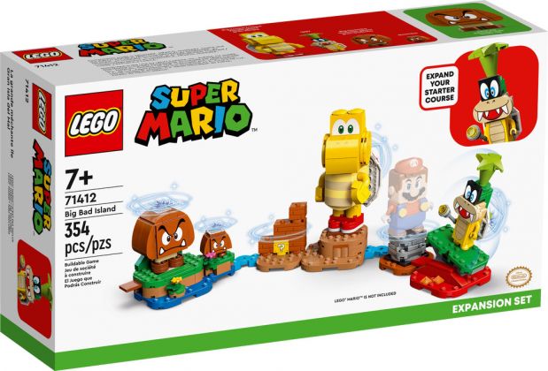 LEGO Super Mario 71412 Ensemble d’extension L’île du Big Bad