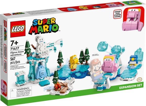 LEGO Super Mario 71417 Ensemble d’extension L'aventure dans la neige de Morsinet