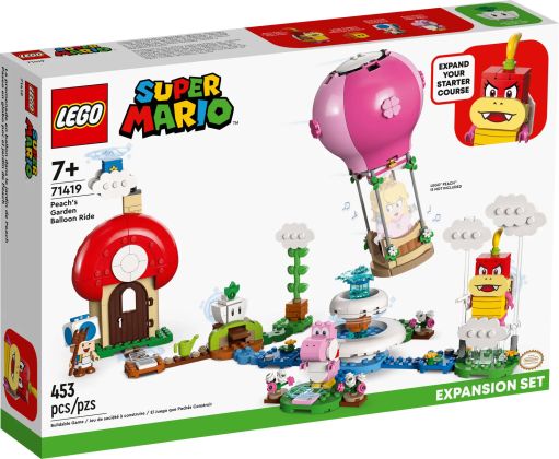 LEGO Super Mario 71419 Ensemble d'extension Voyage en ballon dans le jardin de Peach