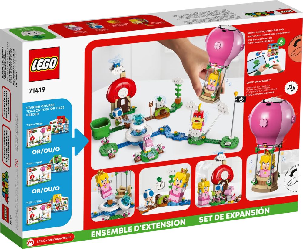 LEGO 71403 Super Mario Pack de Démarrage Les Aventures de Peach, Joue