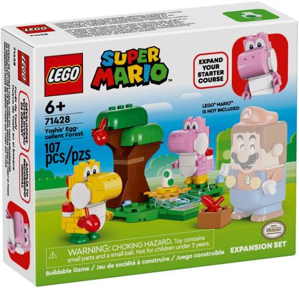 LEGO Super Mario 71428 Ensemble d'extension Forêt de Yoshi