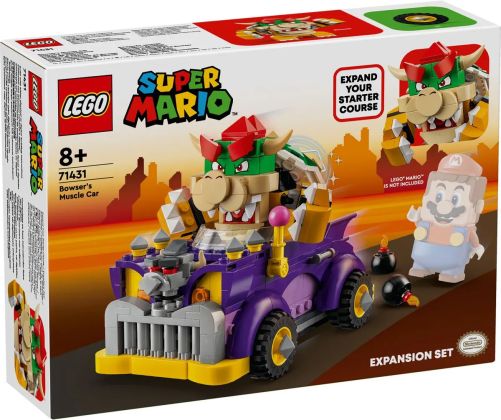 LEGO Super Mario 71431 Ensemble d'extension Bolide de Bowser