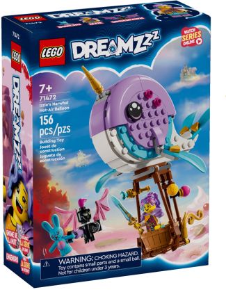 LEGO Dreamzzz 71472 La montgolfière narval d'Izzie