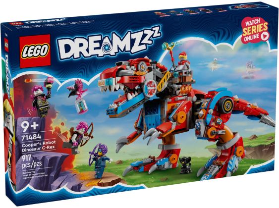 LEGO Dreamzzz 71484 Le robot dinosaure C-Rex de Cooper