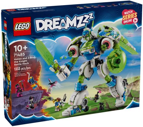 LEGO Dreamzzz 71485 Mateo et Z-Blob, le robot chevalier