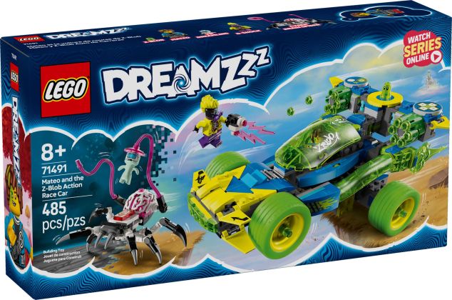 LEGO Dreamzzz 71491 Mateo et la voiture de course de Z-Blob