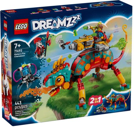 LEGO Dreamzzz 71492 Le caméléon cracheur de feu de Mateo