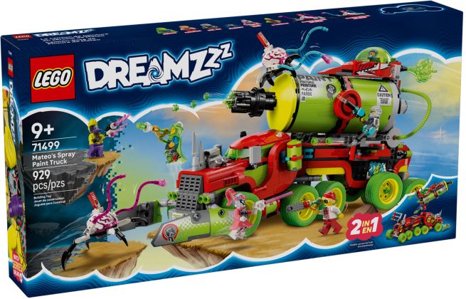 LEGO Dreamzzz 71499 Le camion spray de peinture de Mateo