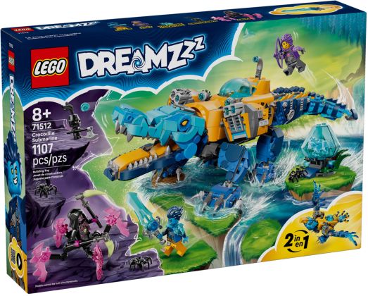 LEGO Dreamzzz 71512 Le sous-marin crocodile