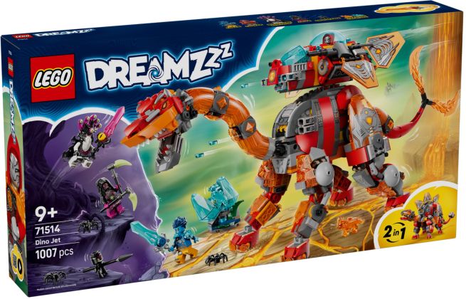 LEGO Dreamzzz 71514 Le vaisseau-dino