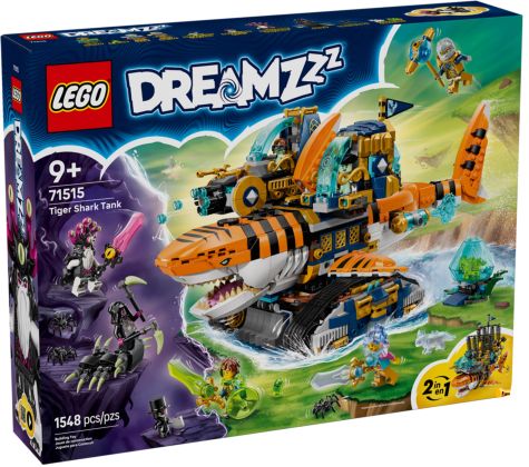 LEGO Dreamzzz 71515 Le char requin-tigre
