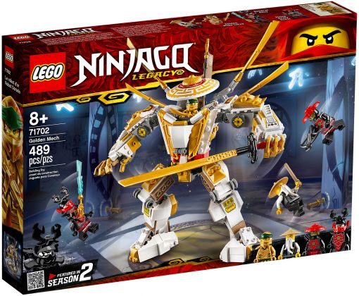 LEGO Ninjago 71702 Le robot d'or