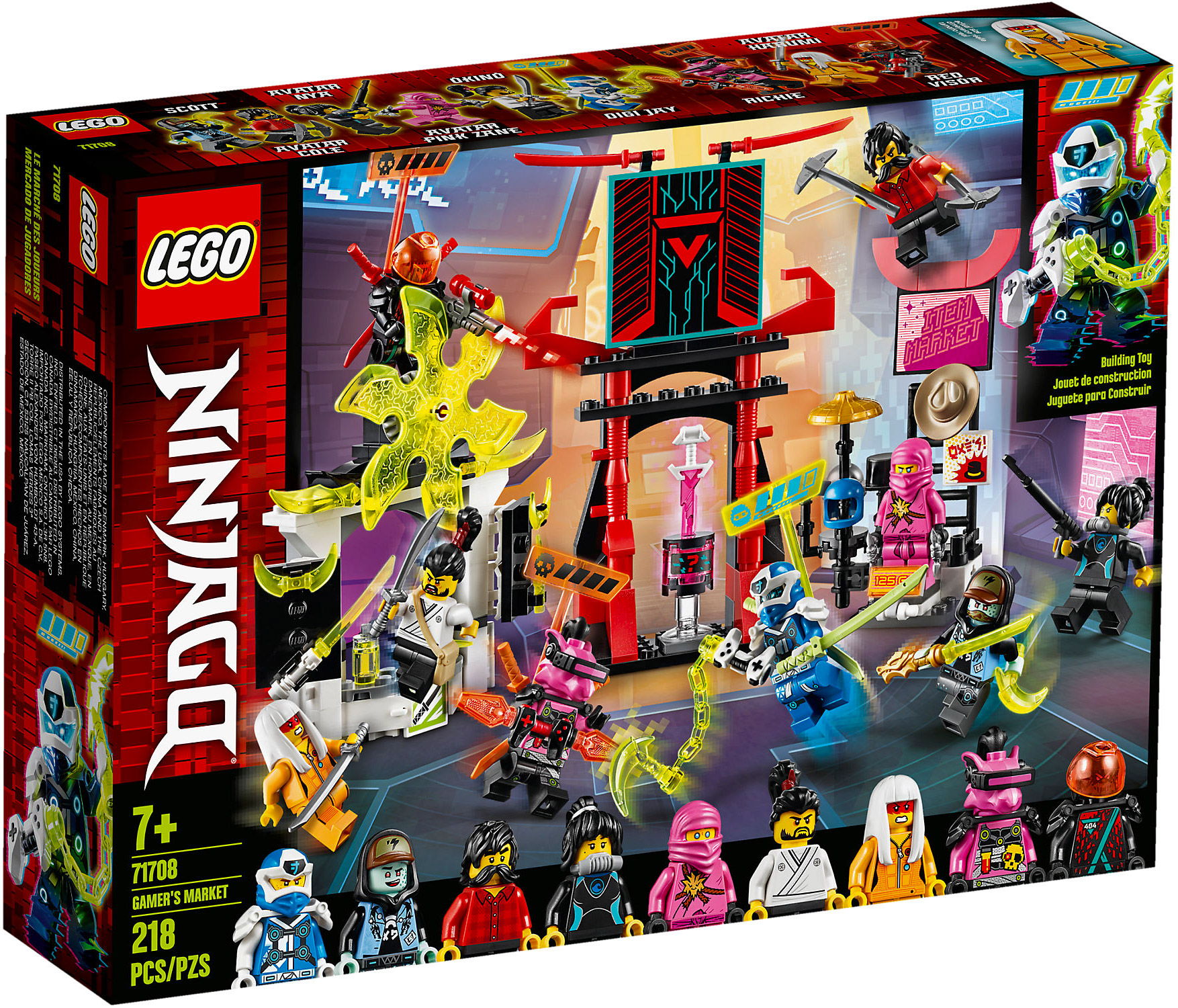 Coloriage Ninjago Nouvelle Saison LEGO Ninjago 71708 pas cher, Le marché des joueurs