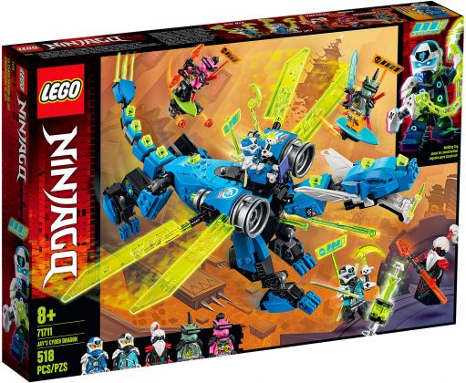 LEGO Ninjago 71711 Le cyber dragon de Jay