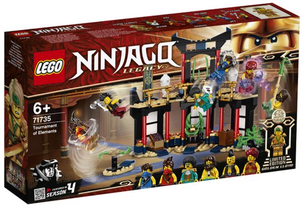 LEGO Ninjago 71735 Le tournoi des éléments