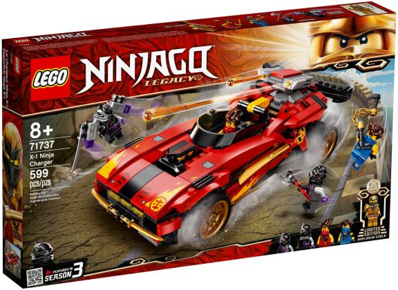 LEGO Ninjago 71737 Le chargeur Ninja X-1
