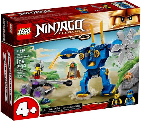 LEGO Ninjago 71740 L'électrorobot de Jay