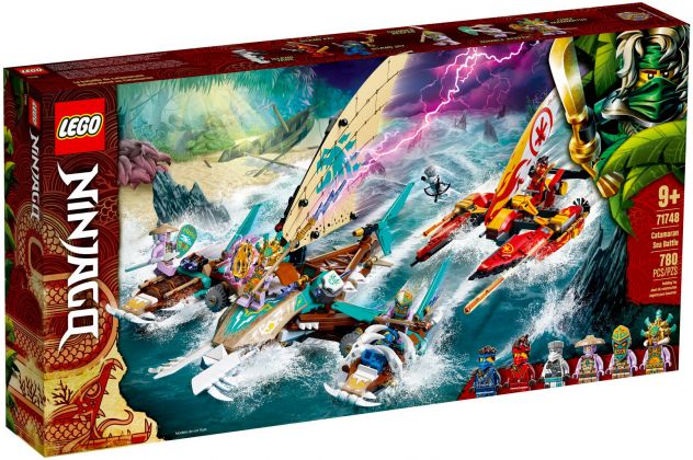 LEGO Ninjago 71748 La bataille de catamarans