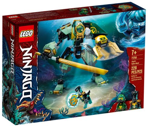 LEGO Ninjago 71750 Le robot Hydro de Lloyd