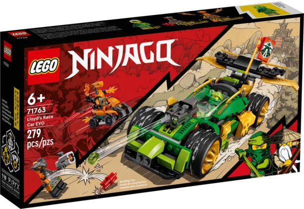 LEGO Ninjago 71763 La voiture de course de Lloyd - Évolution