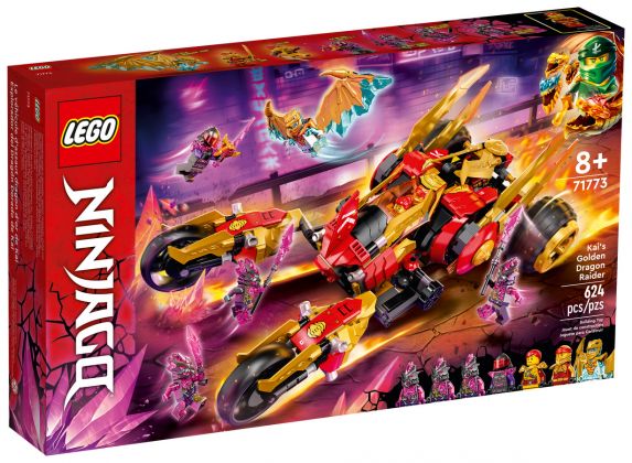 LEGO Ninjago 71773 Le tout-terrain dragon d’or de Kai