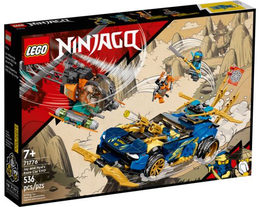LEGO Ninjago 71776 La voiture de course de Jay et Nya - Évolution