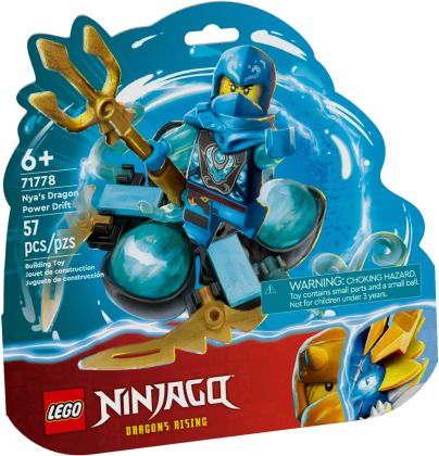 LEGO Ninjago 71778 Le dérapage Spinjitzu : le pouvoir du dragon de Nya