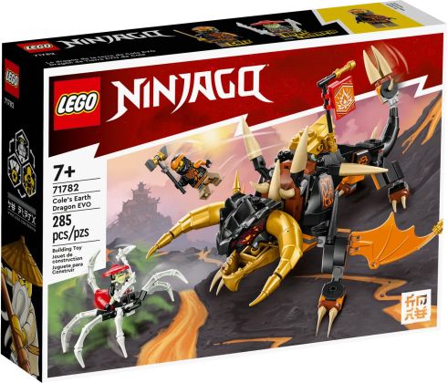 LEGO Ninjago 71782 Le dragon de terre de Cole – Évolution