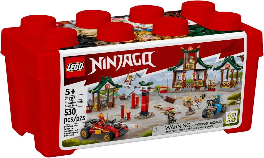 LEGO Ninjago 71787 pas cher, La boîte de briques créatives ninja