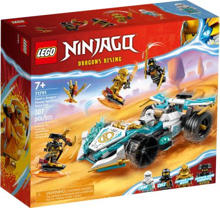 LEGO Ninjago 71791 La voiture de course Spinjitzu : le pouvoir du dragon de Zane