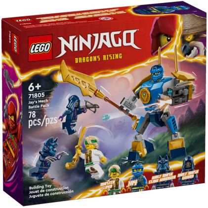 LEGO Ninjago 71805 Pack de combat : le robot de Jay