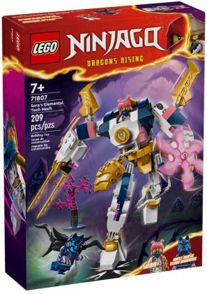 LEGO Ninjago 71807 Le robot élémentaire de la technologie de Sora