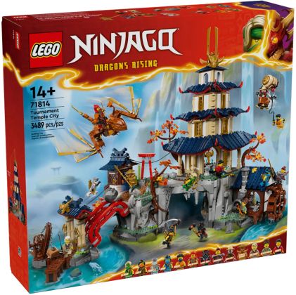 LEGO Ninjago 71814 La ville au temple du tournoi