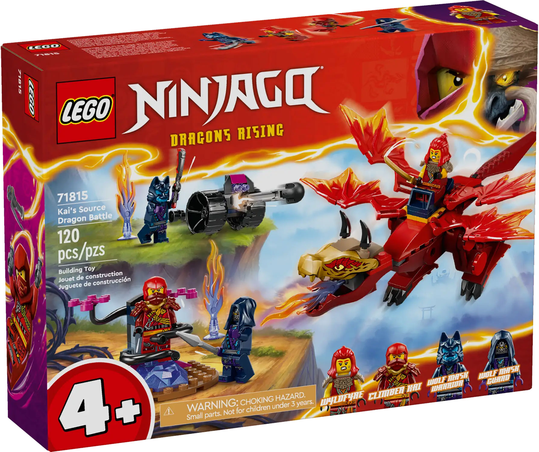 LEGO Ninjago 71815 Pas Cher La Bataille Du Dragon Source De Kai LEGO Ninjago 71815 Pas Cher La Bataille Du Dragon Source De Kai