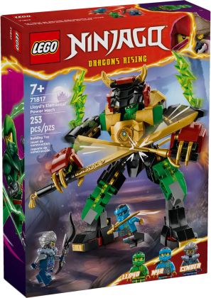 LEGO Ninjago 71817 Le robot du pouvoir élémentaire de Lloyd