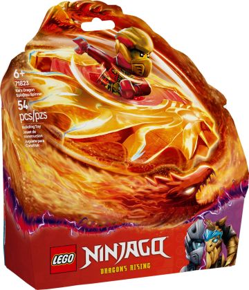 LEGO Ninjago 71823 La toupie Spinjitzu du dragon de Kai